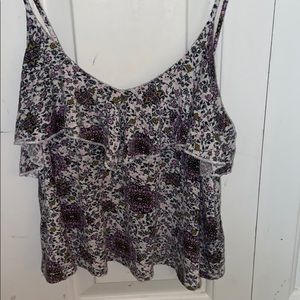 floral crop top